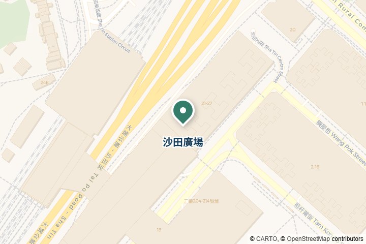 廣場、好運中心尋找範圍