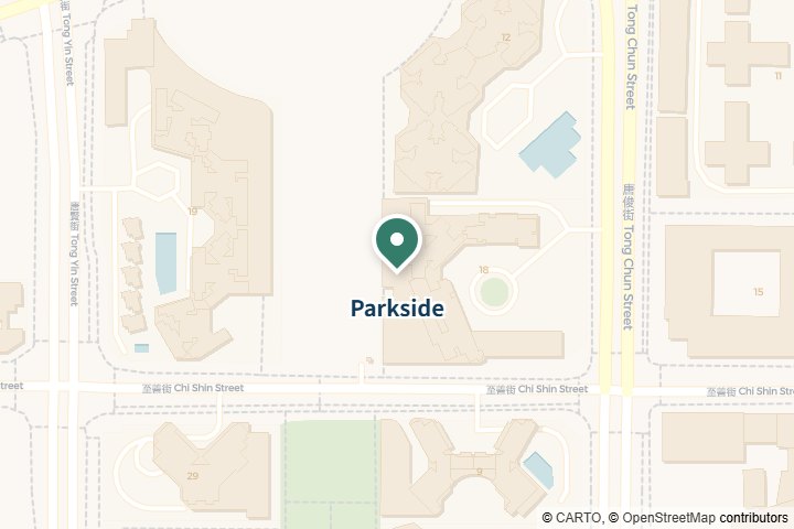 Parkside尋找範圍