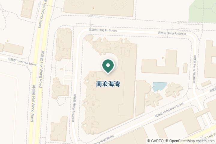 南浪海灣尋找範圍