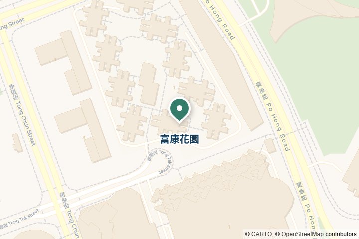 將軍澳廣場、富康花園尋找範圍