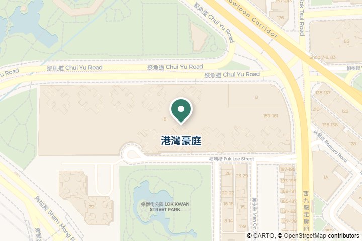 港灣豪庭尋找範圍