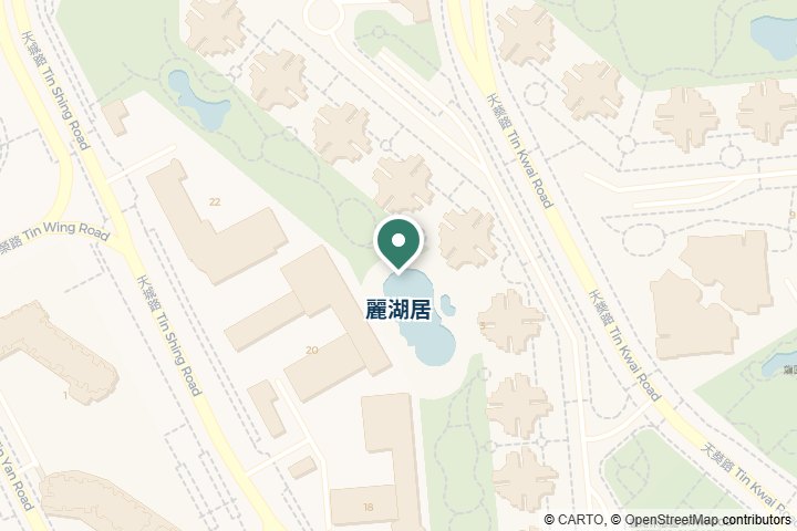 麗湖居尋找範圍