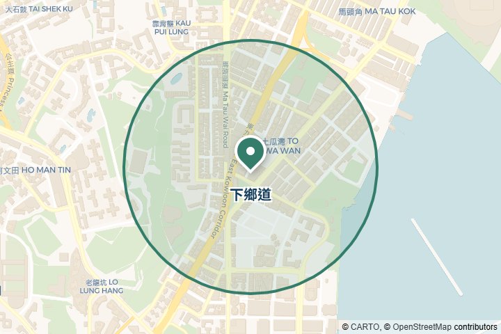 下鄉道尋找範圍